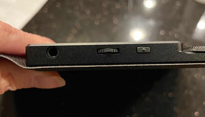 Review Aukai Portable Monitor Buttons