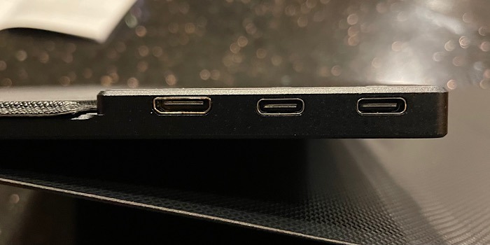 Review Auzai Portable Monitor Ports