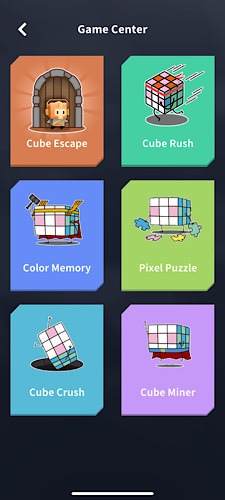 Super Cube Game Center