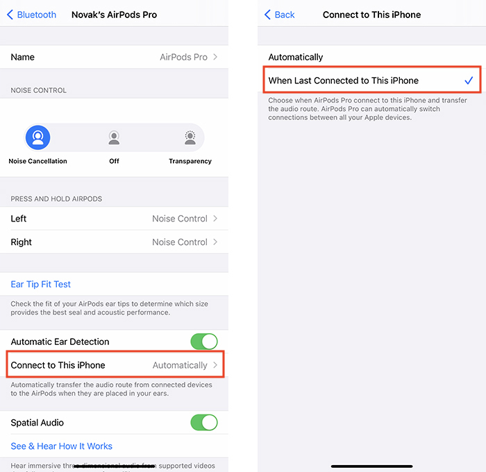 Airpods Automatic Switching Bluetooth Preferences