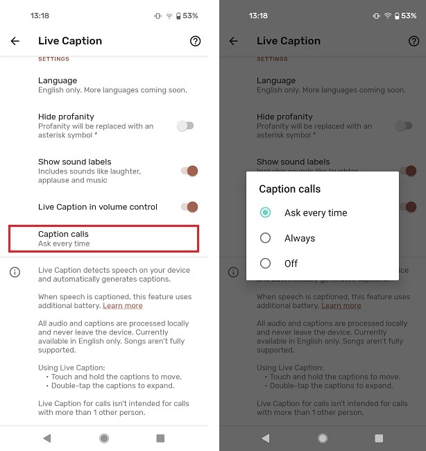 Best Hidden Pixel Features Caption Calls