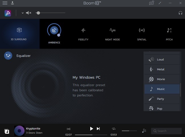 Boom 3d Desktop Review Presets