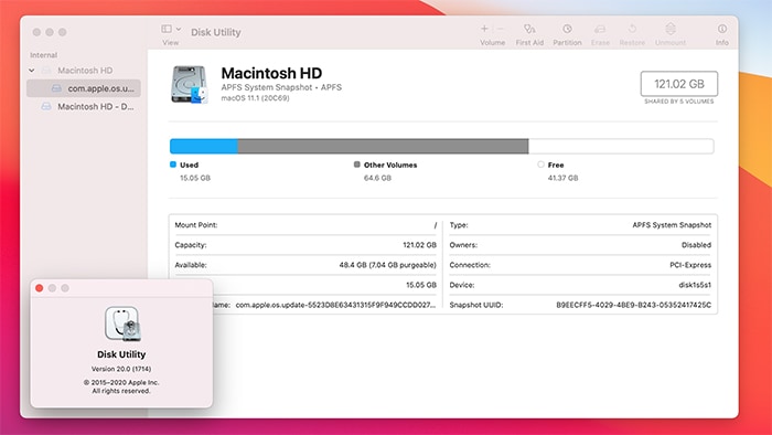 Disk Permissions Macos Disk Utility Information