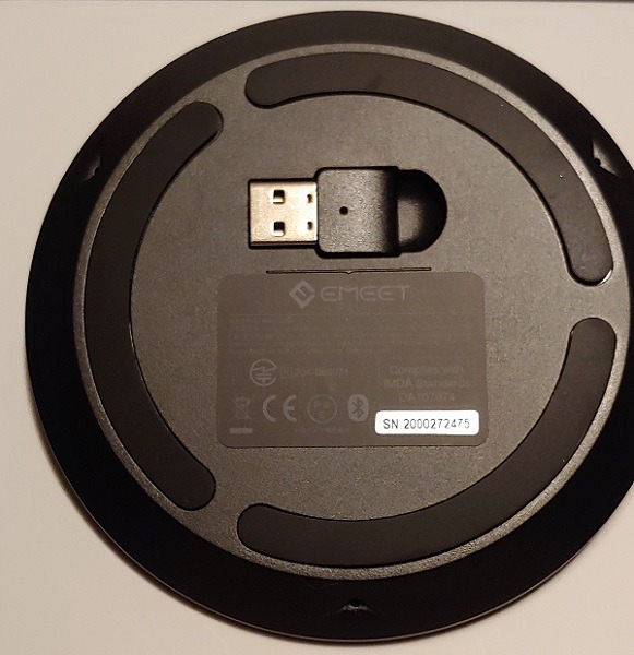 Emeet Luna Wireless Speakerphone Review Dongle