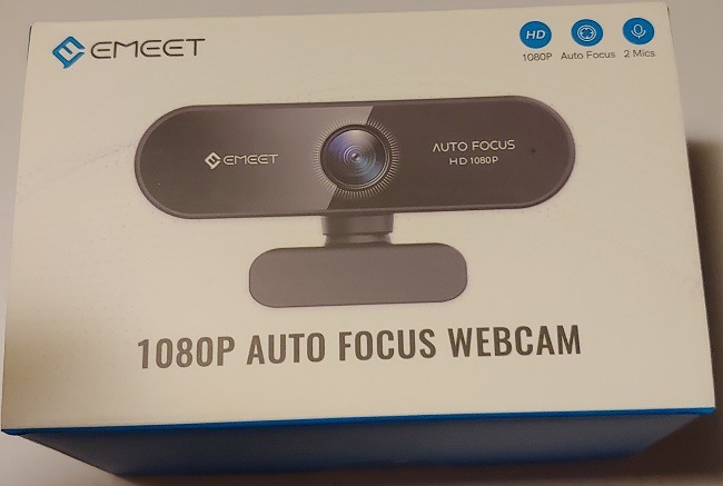Emeet Nova Webcam Review Box