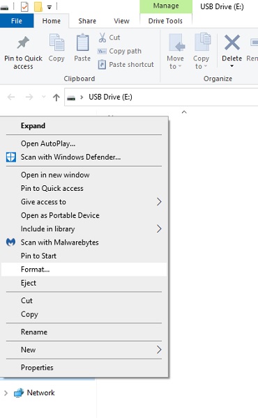 How To Create A Windows 10 Recovery Drive Format
