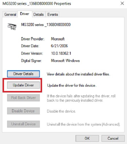 How To Set A Windows 10 Default Printer Driver