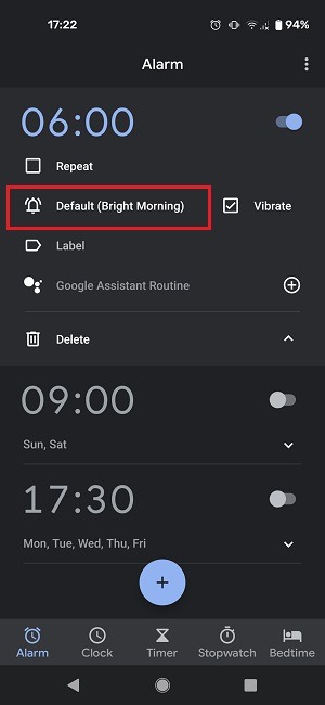 How To Set Spotify Alarm Google Default Ringtone