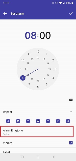 How To Set Spotify Alarm Native Clock App Default Ringtone