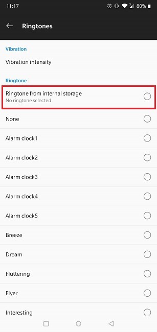 How To Set Spotify Alarm Native Clock App Ringtone Internal Storage