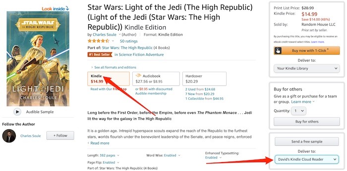 Kindle Cloud Reader Add Books
