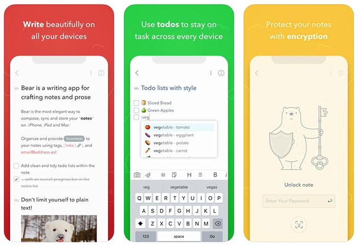 Note Taking Apps Ios Bear