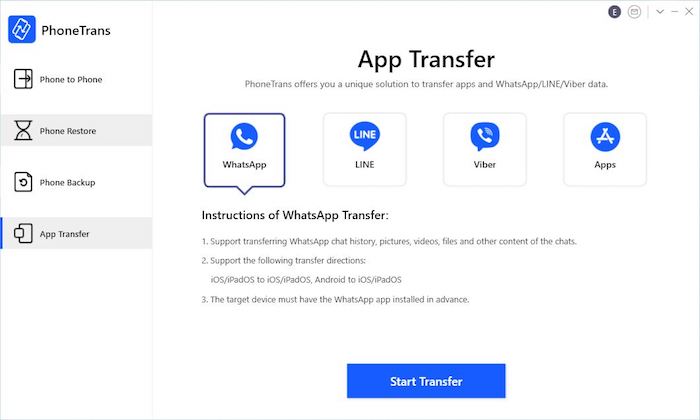 Phonetrans Apptransfer