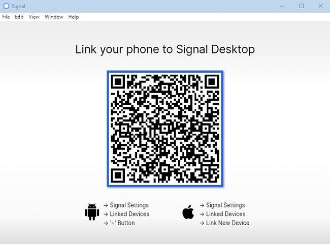 Signal Features You Should Try Link Phone Desktop Qr Code