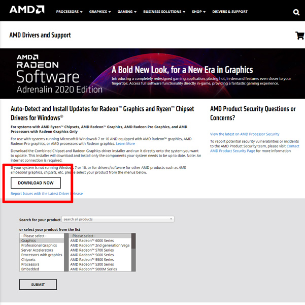 Update Amd Radeon Drivers Windows 10 Download Drivers