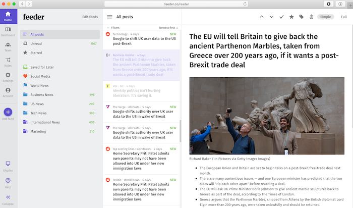 4 Best Rss Readers Feeder