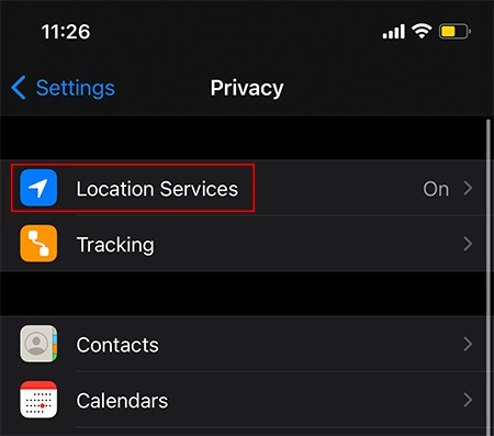 Block Access Safari Location Services