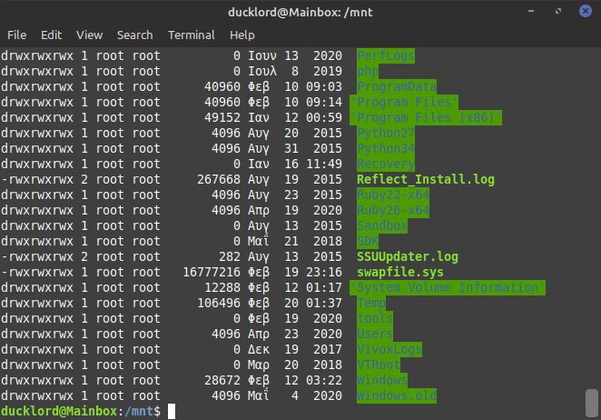 Clonezilla Alternate Destination Check Mounted Restored Partition Content