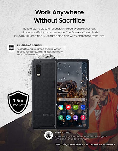 Deal Samsung Galaxy Xcover Pro Work
