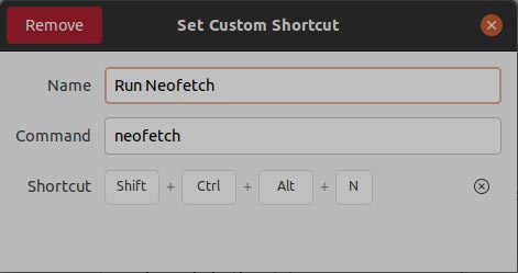 Remap Keys Gnome Remove Shortcut