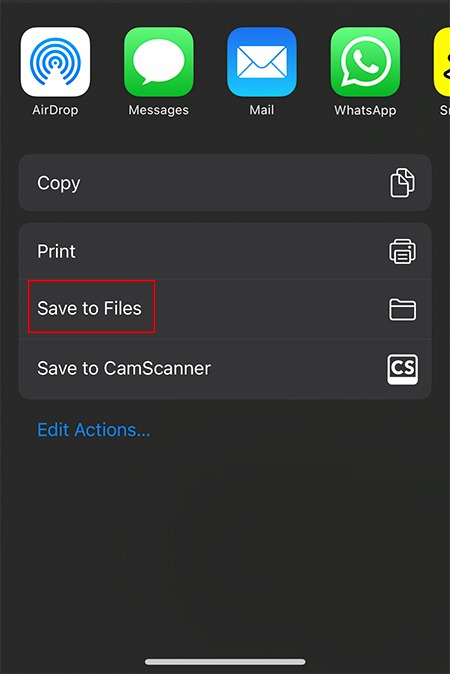 Save Messages Files Save To Files