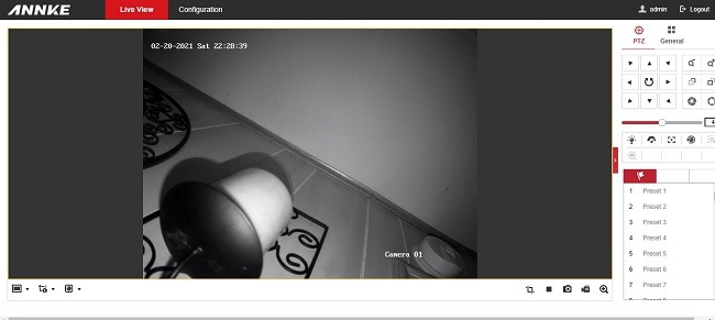 Annke C500 Poe Security Camera Review Dark