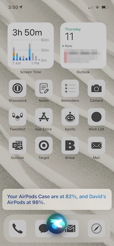 Check Airpods Battery Life Siri