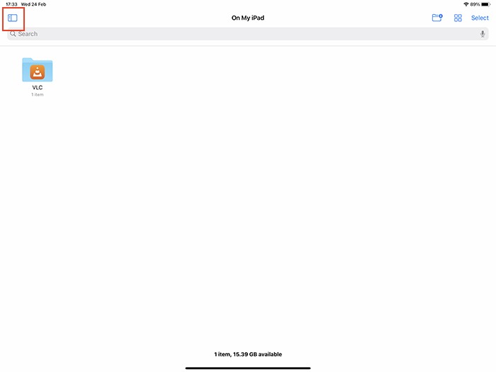 External Device Ipad Files App Connecting