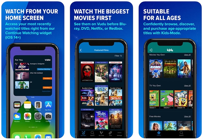 Free Movie Apps Iphone Vudu