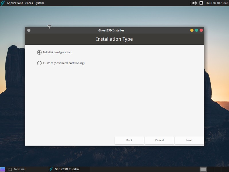Ghostbsd Review Installer 4