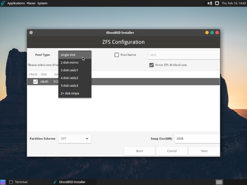 Ghostbsd Review Installer 5