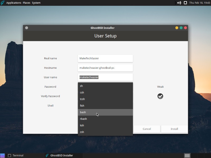 Ghostbsd Review Installer 6