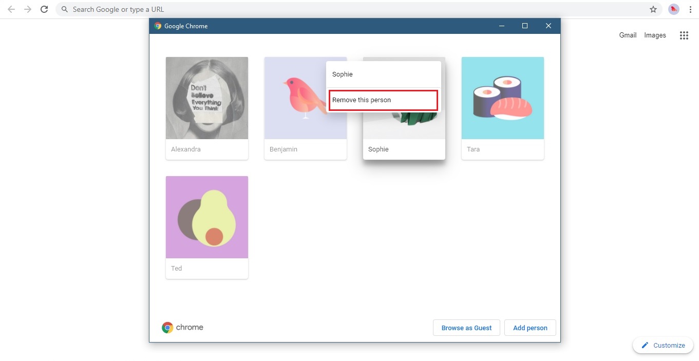 How To Create New User Profiles Firefox Chrome All Profiles View