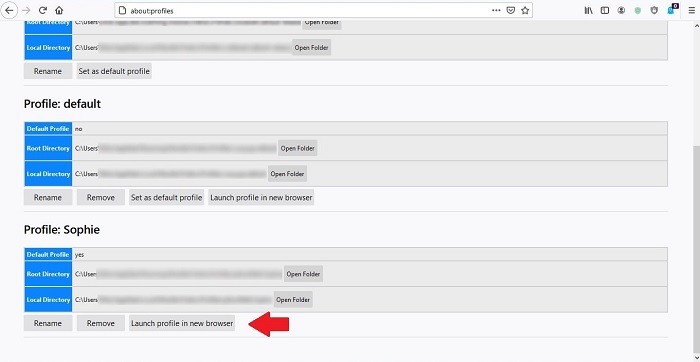 How To Create New User Profiles Firefox Chrome Launch Profile New Browser