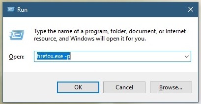 How To Create New User Profiles Firefox Chrome Run Profiles