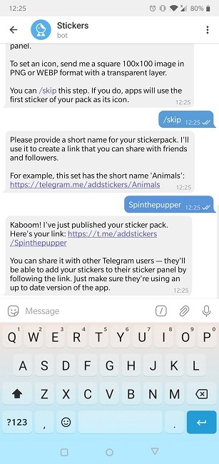How To Create Stickers Telegram Skip To Publish