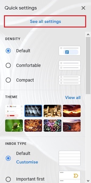 How To Disable Gmail Conversation View See All Settings