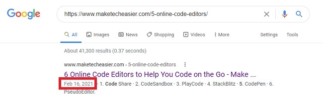 How To Find Out When A Webpage Was Published Google How To Find Out When A Webpage Was Published Google