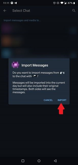 How To Import Whatsapp History Telegram Import Data