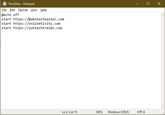 How To Open Multiple Websites In Windows 10 File