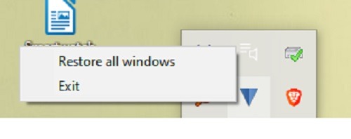 How To Send Windows 10 Programs To The System Tray Traymond