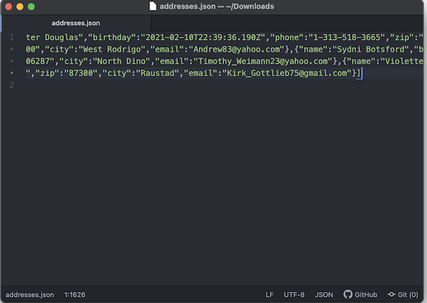Json Beautify Minified Code
