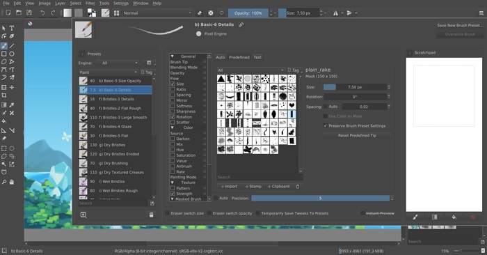 Linux Painting Tools Krita