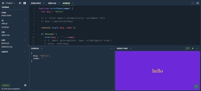Online Code Editors To Help You Code On The Go Playcode