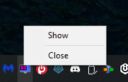 Rivatuner Scanline Sync Taskbar Icon