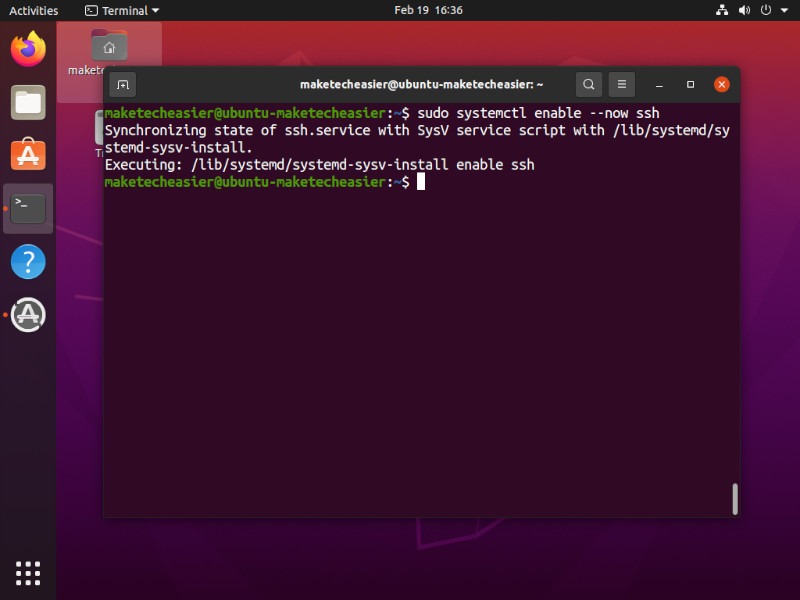 Ssh On Ubuntu Enabling