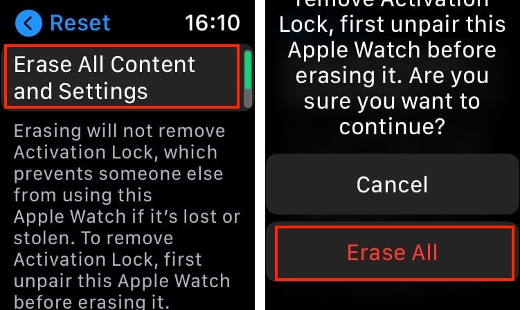 Unpair Apple Watch Without Iphone Settings App