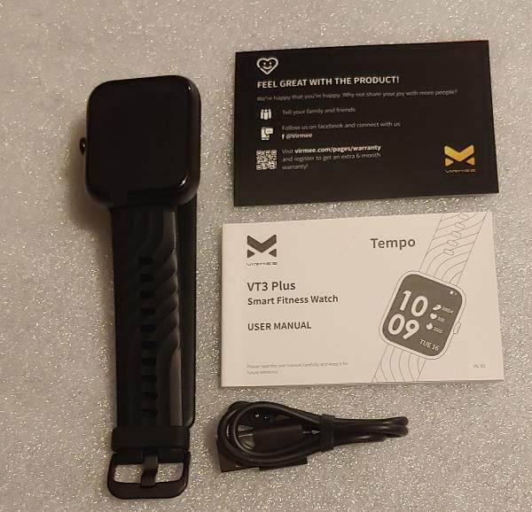Virmee Tempo Vt3 Plus Smart Watch Review Overview