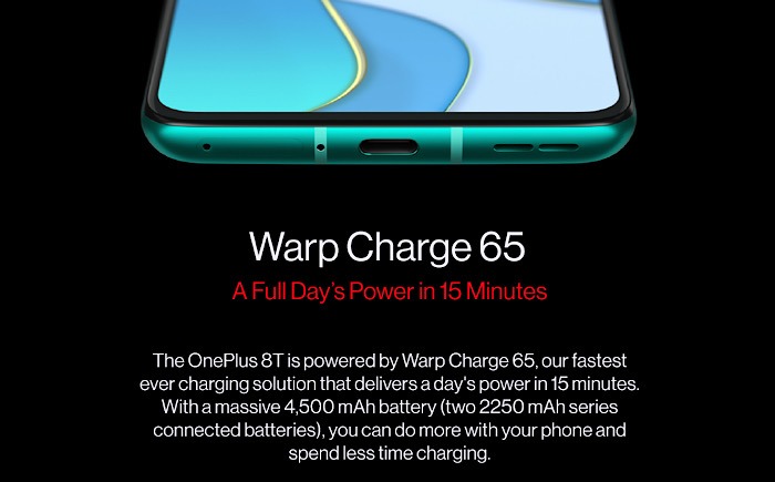 Deal Oneplus 8t Warp