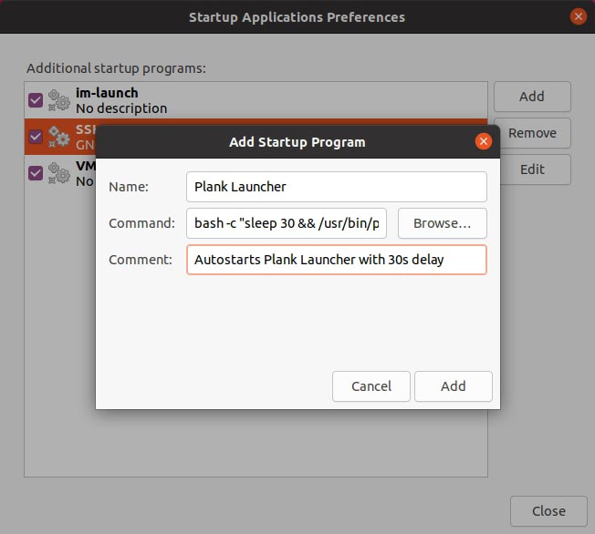 How To Optimally Autostart Apps With Delay In Ubuntu Added Comment